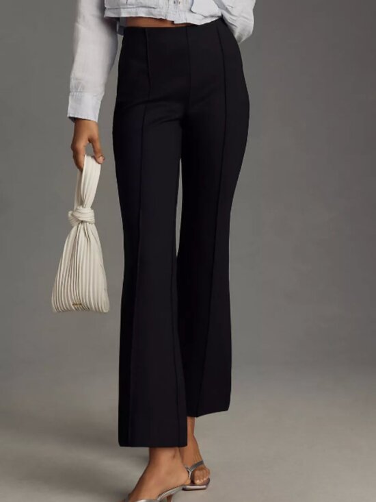 Maeve Pants - Maeve The Margot Black Tailored Dress Pants anthropologie XS